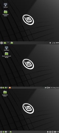Desktops von Linux Mint 20.3